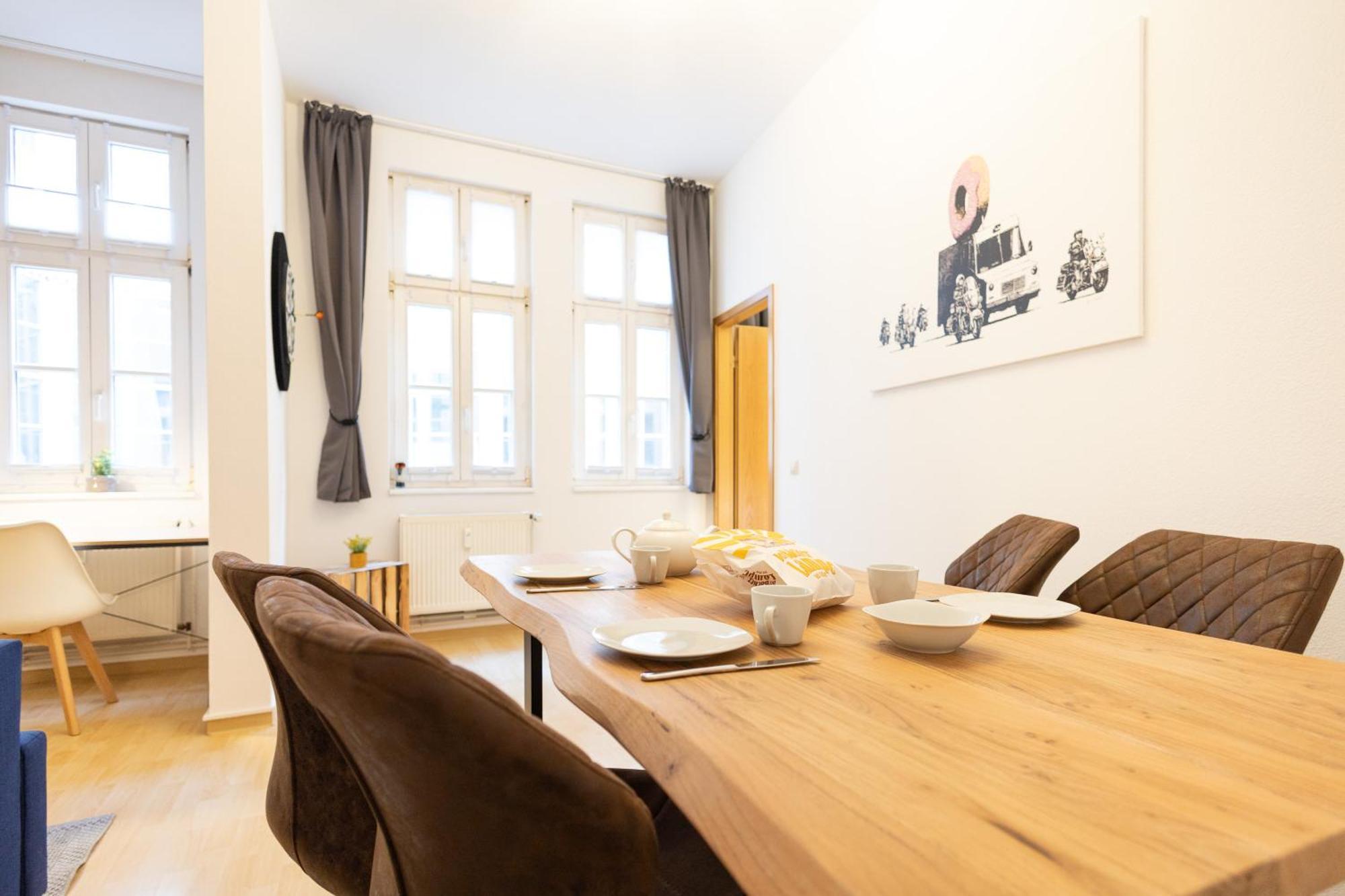Halle  Ko-Living Space An Der Oper - Street Art Design Apartments מראה חיצוני תמונה
