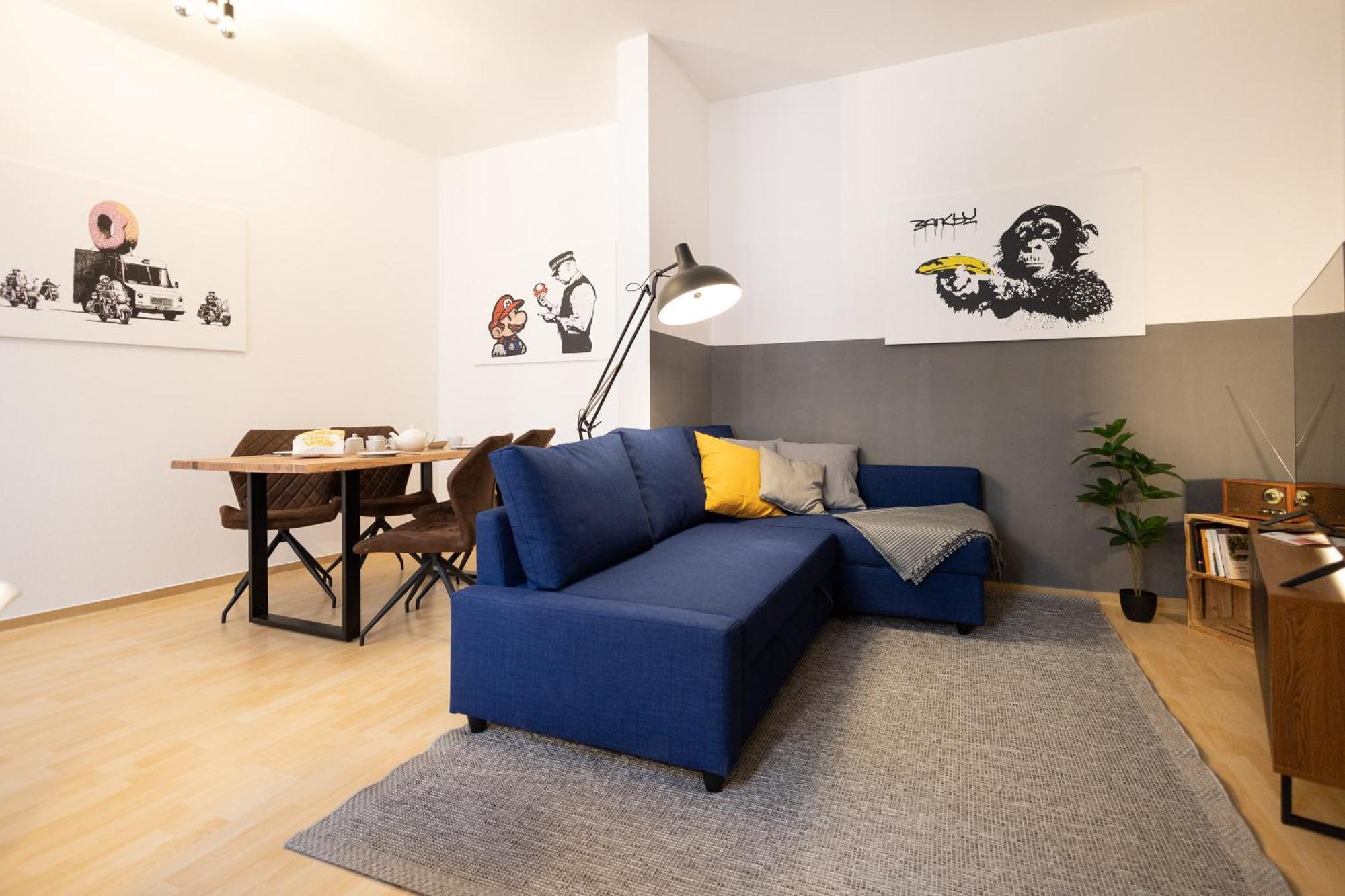 Halle  Ko-Living Space An Der Oper - Street Art Design Apartments מראה חיצוני תמונה